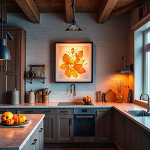japandi kitchen mockup example 4